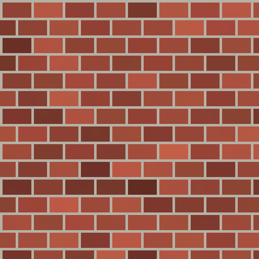 Red brick wall