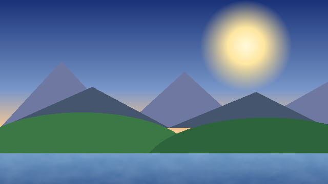 Day landscape